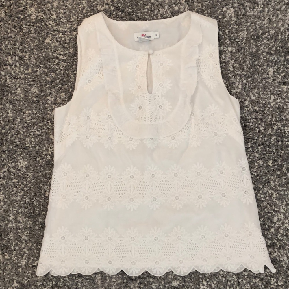 Vineyard Vines Eyelet Top